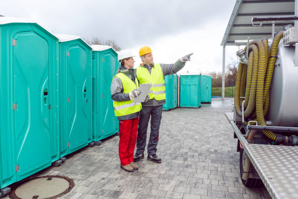 Portable Restroom Setup and Delivery in Almont, MI